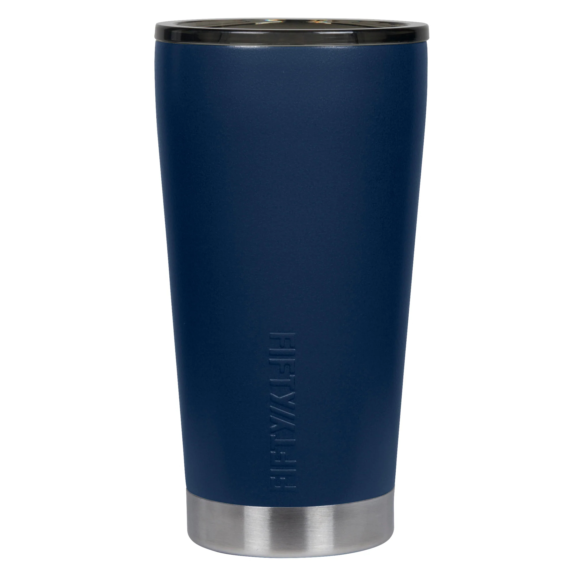 FIFTY/FIFTY, 16oz - Navy Blue Tumbler with Smoke Cap, Size 16 oz, Color Blue, Model# T16000044